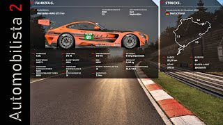 Automobilista 2  Mercedes AMG GT3 Gen2  Setup auf der Nordschleife [upl. by Su757]