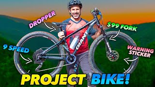 Old Budget Hardtail Gets Fixed Up and Sent Hard [upl. by Wyndham]