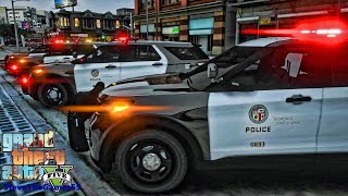 Playing GTA 5 As A POLICE OFFICER Gang Unit Patrol🔥🔥🔥 GTA 5 Lspdfr Mod 4K [upl. by Aglo]