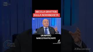 NICOLA GRATTERI SULLA NDRANGHETA nicolagratteri ndrangheta [upl. by Shamus]