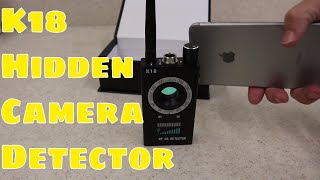 Testing the K18 hidden camera detector [upl. by Pen]