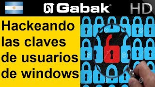 Averigua las claves cualquier usuario windows en 3 pasos usando ophcrack [upl. by Astor]