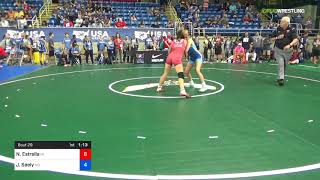 2018 USMCUSAW Cadet amp Junior Women FS NationalsCadet 122 Round Of 32  Nanea Estrella HI Vs J [upl. by Nonahs802]