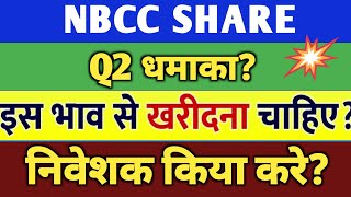 NBCC Q2 धमाका 💥 NBCC SHARE NEWS  NBCC SHARE LATEST NEWS  NBCC SHARE TARGET  NBCC STOCK [upl. by Yetsirhc]