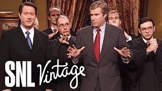 Decision 2000 with Bush and Gore Cold Open  SNL [upl. by Nnylhsa]