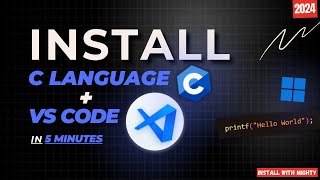 How to Install C Language amp VS Code on Windows 11 2024  Best Settings  Extensions for Beginners [upl. by Rina]