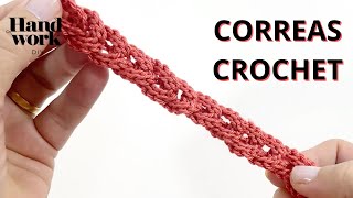 Correas Crochet ¡No te imaginas lo fácil que es de tejer [upl. by Yumuk]