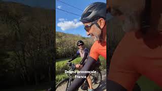 cycling tour in drome france  fall season [upl. by Ecirtnahs403]