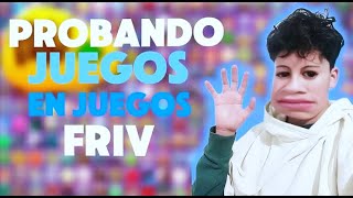 PROBANDO UNOS JUEGOS EN JUEGOS FRIV 🥹 [upl. by Anitsyrhk]