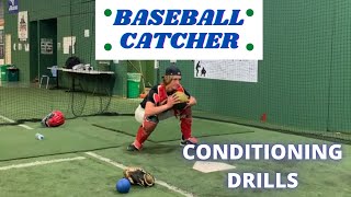 Baseball Catcher  Conditioning Drills for the baseball catcher [upl. by Lana]