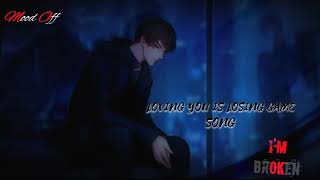 viral Sad English song loving you is a losing game song just feel the music [upl. by Aneloaup]