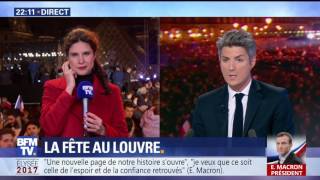 Présidentielle 2017 2nd tour  la soirée électorale de BFMTV 58 [upl. by Anitserp725]