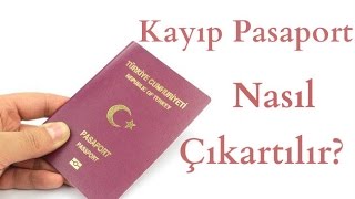 Kayıp pasaport nasıl çıkartılır [upl. by Sidnee]