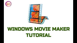 Windows Movie Maker Tutorial [upl. by Derraj]