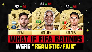 WHAT IF FIFA 23 RATINGS Were REALISTICFAIR 🤔😱 [upl. by Gusba]