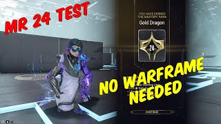 Warframes in the shop Mastery Rank 24 Test [upl. by Hogg]