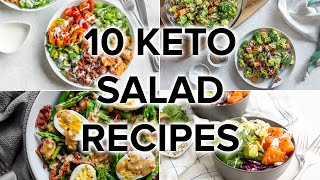 10 NutrientPacked Keto Salads for Any Time [upl. by Eltsirhc]