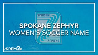 Spokane USL womens Super League team reveals name crest [upl. by Phenice502]