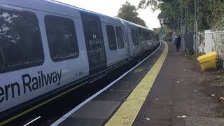 701025 enters and leaves P1 and 701044 enters and leaves P2 Mortlake Greater London 18102024 [upl. by Anirtap]