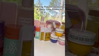 Rating Viral Skincare and Body Care Products skincare cute ￼ [upl. by Sitrik681]