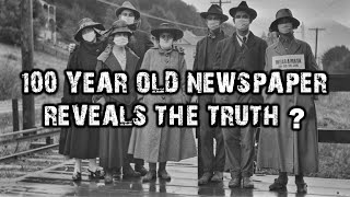 100 Year Old Newspaper Debunks V Theory Pasteur vs Bechamp Terrain Theory [upl. by Orsa]