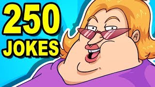 250 Yo Mama Jokes  Can You Watch Them All [upl. by Boeke95]