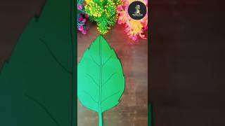 How to draw a leaf  shorts diy craft art craftideas crafting crafts [upl. by Ludwig]