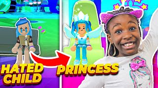 HATED CHILD TO PRINCESS IN PK XD PK XD ROLEPLAY [upl. by Nonnah]