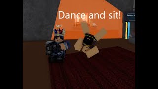 How to dance and sit in Infectious Smile  Roblox Quick Tutorial [upl. by Demetris]