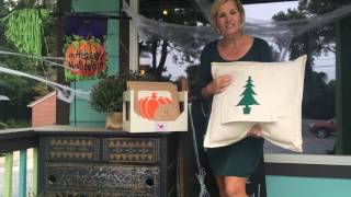 Check out Nora Flemings Interchangeable Pillows [upl. by Pauline]