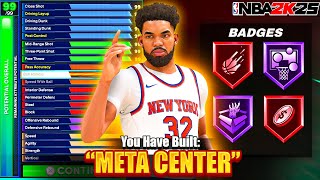 THIS quotMETA CENTERquot BUILD is DOMINATING NBA 2K25 [upl. by Eannyl]