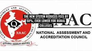 NAAC to Launch New Binary Accreditation System for Colleges [upl. by Jehu]