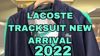 LACOSTE TRACKSUIT NEW ARRIVAL  SHOP WITH ME [upl. by Cassell]