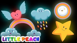 Baby Sensory  Rainbow SUMMERTIME  Sensory video for babies [upl. by Pronty]