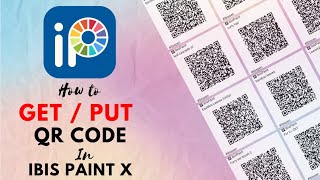 How to get QR CODE of any brush in IBIS PAINT X  How to use brush QR code in IBIS PAINT X [upl. by Buller616]