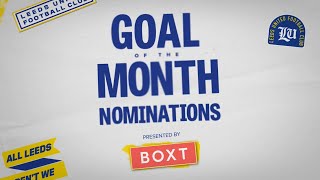 Leeds United Goal of the Month  September 2024 [upl. by Adelpho]