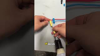 Do you think this method of connecting electrical wires is safe electrician plumber [upl. by Ilojne48]