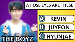 Guess The Boyz Member by Their Eyes Kpop Challenge 🎯 [upl. by Aneelehs]