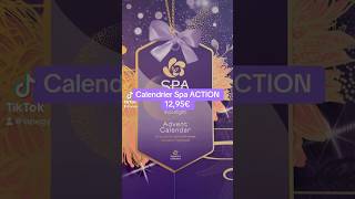 ACTION Calendrier Spa ✨ calendrierdelavent2021 shortvideo [upl. by Tripp]