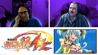 SFR Symphogear AXZ Episode 8 quotIn the Gap Between Past and Futurequot REACTION [upl. by Enayr510]