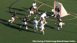 11 Towson Mens Lacrosse Defeats 5 Loyola 108 [upl. by Ecnerrat]