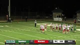 Regis Ramblers Football vs Neillsville1052023 [upl. by Livvi383]