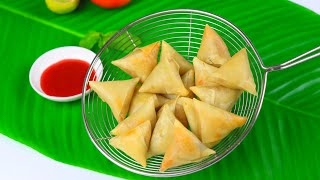 মিনি চিকেন সমুচা ফ্রোজেন করার পদ্ধতি সহ  Bangladeshi Chicken Samosa  One bite Samosa  Samosa [upl. by Werra]