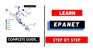 EPANET Tutorial  How to Design Water Supply Network with EPANET 22 [upl. by Eissirk]