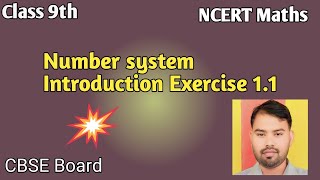 Number System  Class 9 Maths NCERT Chapter 1 Exercise 11 Introduction by Dharmendra Sir [upl. by Walcoff244]