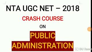 UGC NET Public Administration Topic Cabinet Secretary Crash course for NTA NET [upl. by Darton]