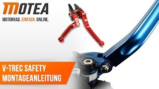 Brems und Kupplungshebel VTrec Safety Anbauvideo [upl. by Blaise]