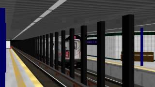 Newkirk AveIRT Nostrand Line OpenBVE [upl. by Tijnar746]