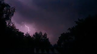 Storm with lots of lightning [upl. by Howell]