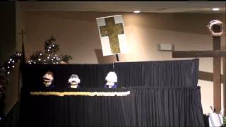 BBC Puppet Ministry  Christmas 2014  Its About The Cross [upl. by Georgine290]